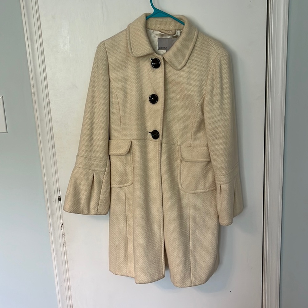 Cream coat